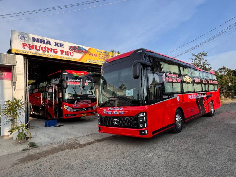 Xe Phượng Thu Nhà xe Phượng Thu từ Sài Gòn đi Đắk Lắk uy tín và chất lượng