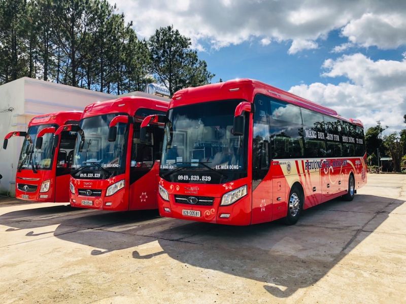 Xe Phượng Thu Nhà xe Phượng Thu từ Sài Gòn đi Đắk Lắk uy tín và chất lượng