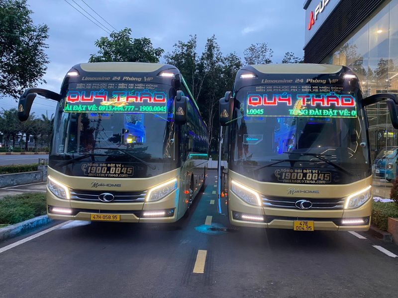 Nhà xe Quý Thảo từ Sài Gòn đi Đắk Lắk được yêu thích nhất