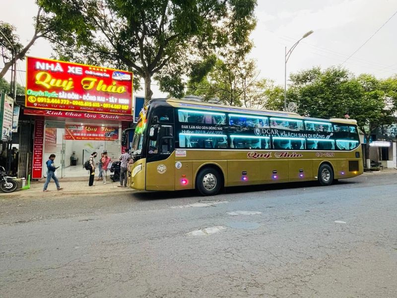 Nhà xe Quý Thảo từ Sài Gòn đi Đắk Lắk được yêu thích nhất
