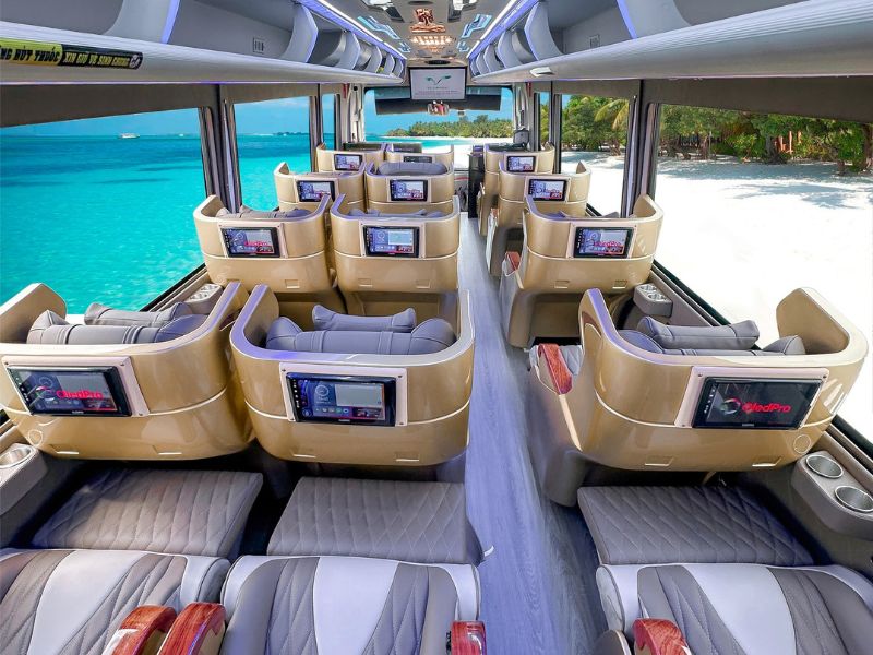Nhà xe Vie Limousine từ Sài Gòn đi Phan Thiết - Mũi Né chất lượng