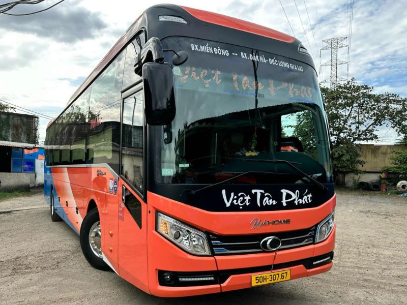 Xe Việt Tân Phát Nhà xe Việt Tân Phát từ Sài Gòn đi Đắk Lắk uy tín và chất lượng
