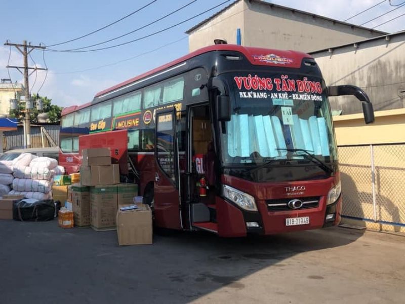 Nhà xe Vương Tấn Dũng từ Sài Gòn đi Đắk Lắk uy tín và chất lượng